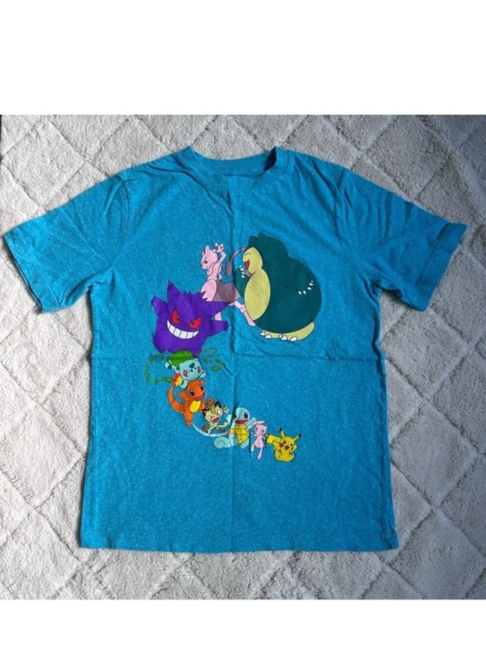 Pokemon | Vintage Blue Gen 1 Pokemon Short Sleeve Tee | Size Large